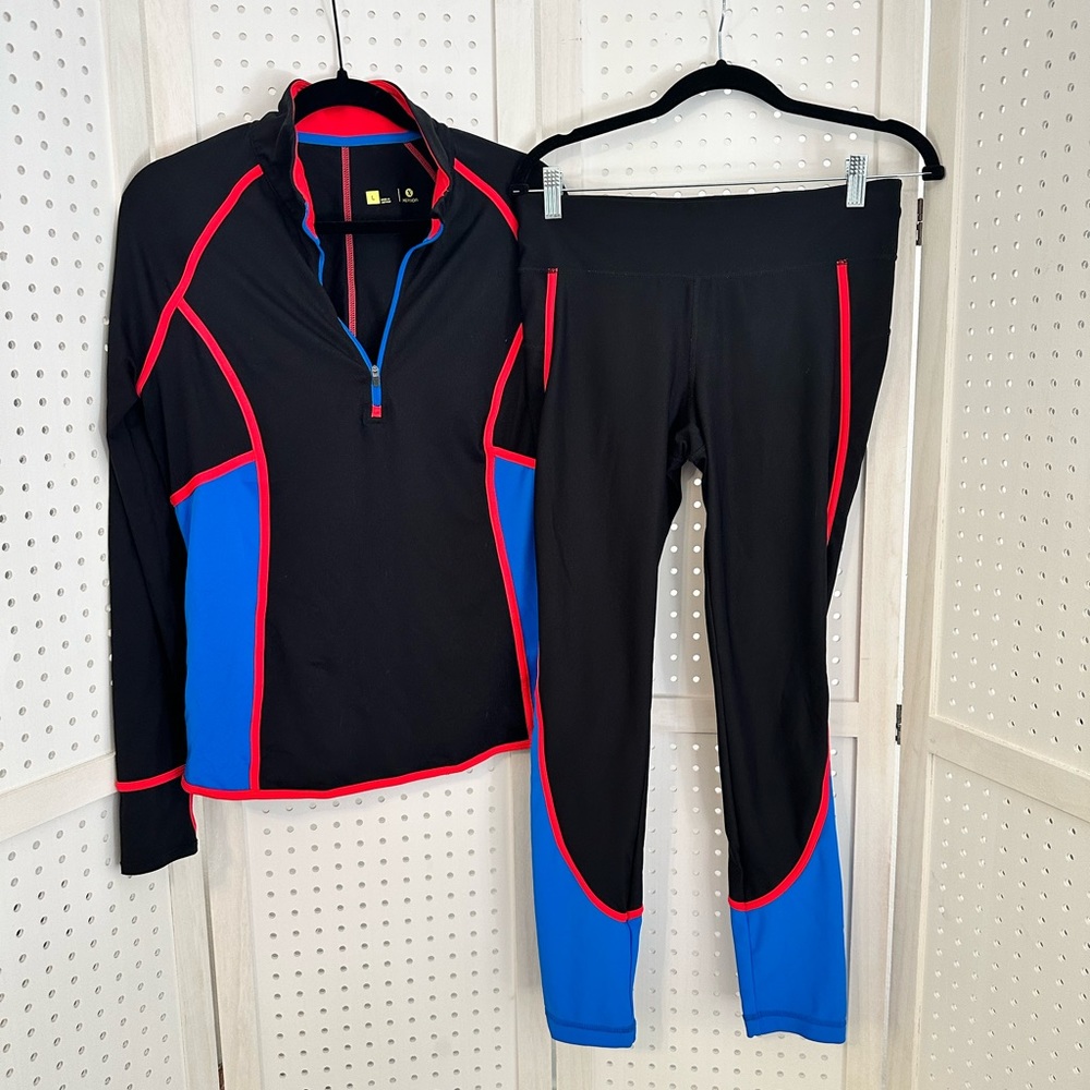 Xersion Pullover and Leggings Set